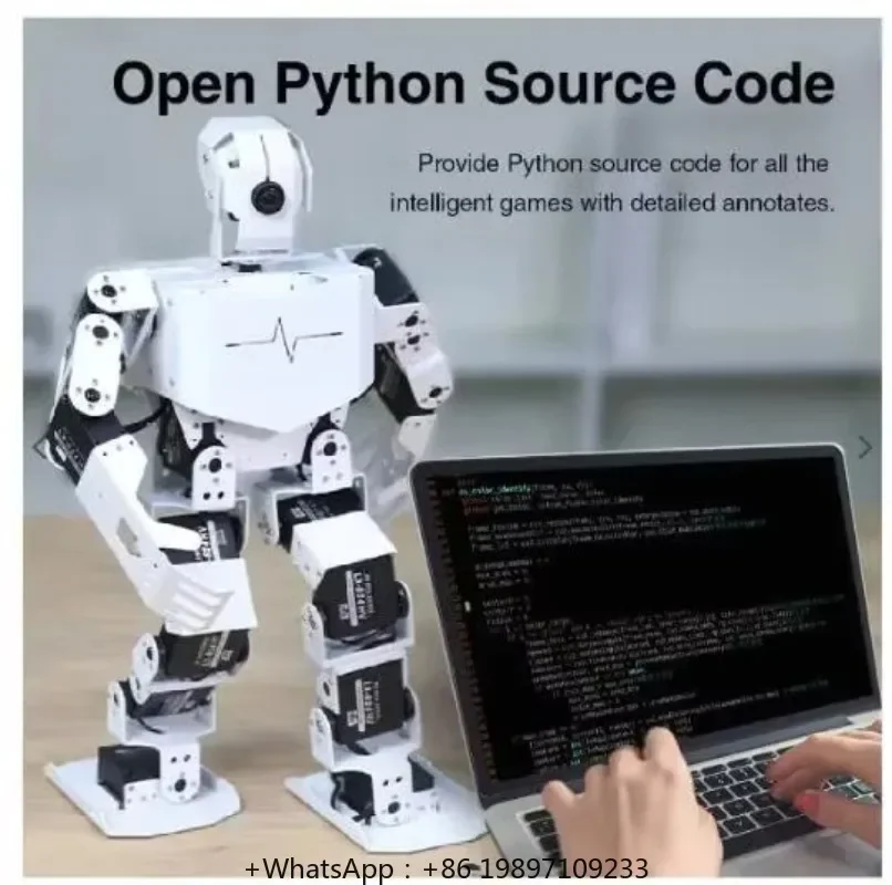 Программируемый интеллектуальный гуманоидный робот для развлечений STEM Education Companion Рождественский подарок Робототехника
Программируемый интеллектуальный гуманоидный робот для развлечений STEM Education Companion Рождественский подарок Робототехника