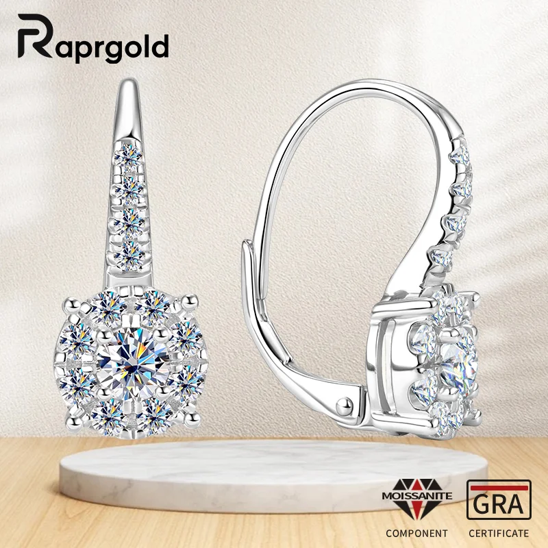 RAPRGOLD круглые классические серьги-кольца с муассанитом Halo для женщин, серьги-клипсы из стерлингового серебра 925 пробы, ювелирные изделия, подарок Pendientes
RAPRGOLD круглые классические серьги-кольца с муассанитом Halo для женщин, серьги-клипсы из стерлингового серебра 925 пробы, ювелирные изделия, подарок Pendientes