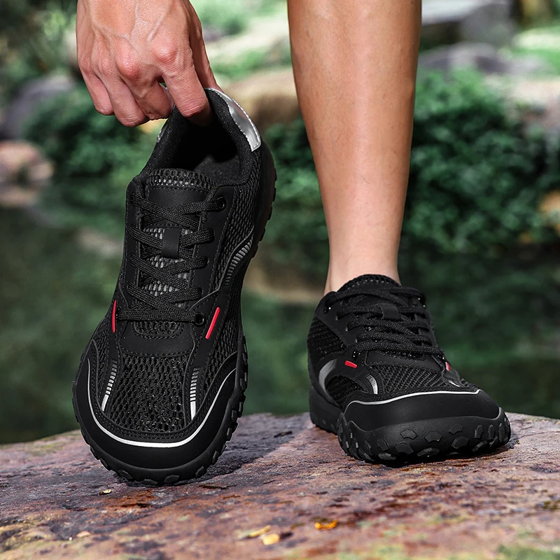Unisex Quick Dry Water Shoes Hollow Mesh Breathable Lightweight Non Slip Beach Swimming Sport Sandals
Unisex Quick Dry Water Shoes Hollow Mesh Breathable Lightweight Non Slip Beach Swimming Sport Sandals