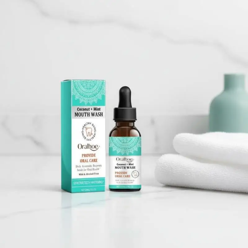 Teeth Whitening Kit Coconut Mint Oil Pulling Mouthwash AlcoholFree with Tongue Scraper Bad Breath Oral Hygiene
Teeth Whitening Kit Coconut Mint Oil Pulling Mouthwash AlcoholFree with Tongue Scraper Bad Breath Oral Hygiene