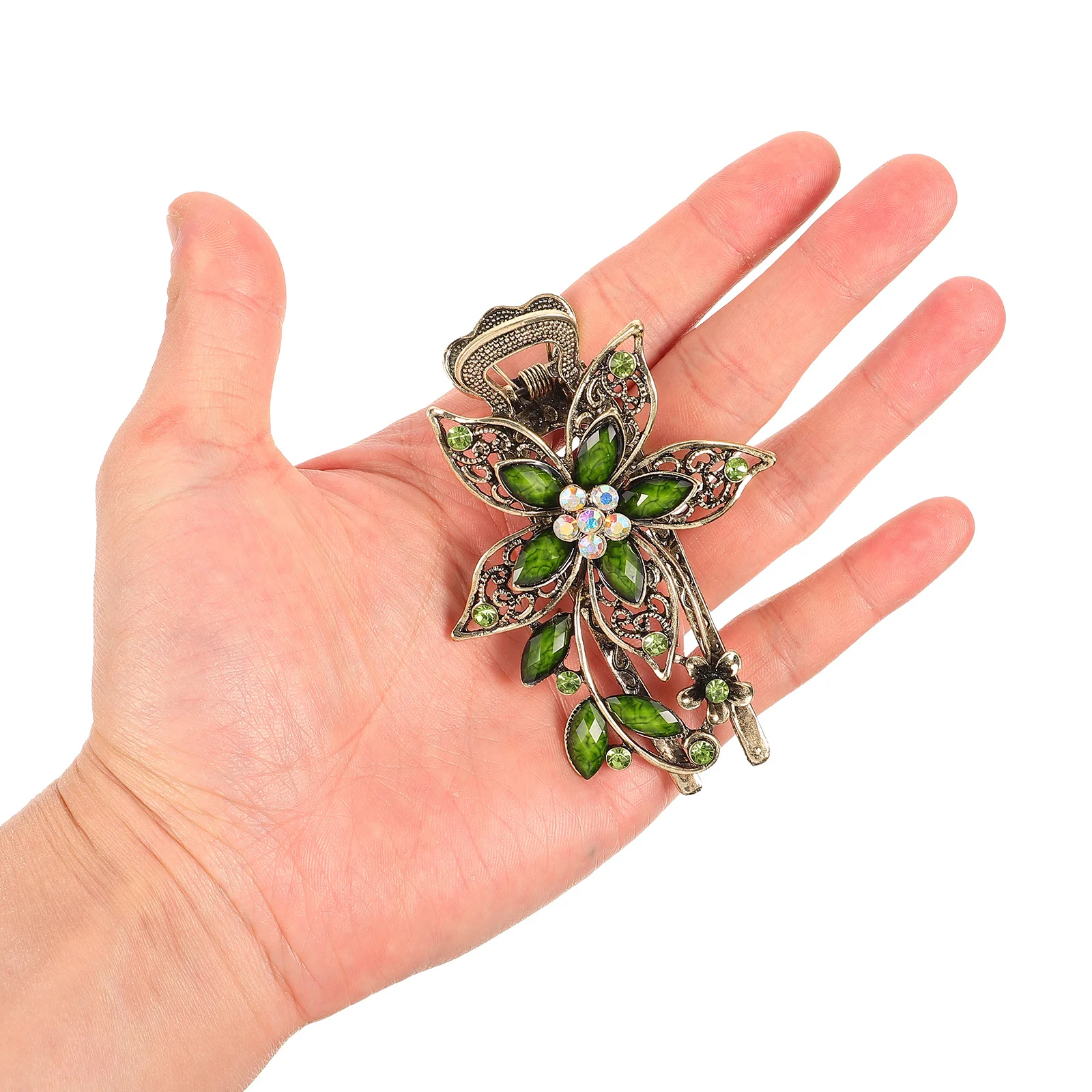 Винтажные заколки для волос с зелеными цветами, заколки с кристаллами, шикарные аксессуары для волос для свадьбы, выпускного вечера, летнего пикника, винтажные заколки 
Винтажные заколки для волос с зелеными цветами, заколки с кристаллами, шикарные аксессуары для волос для свадьбы, выпускного вечера, летнего пикника, винтажные заколки