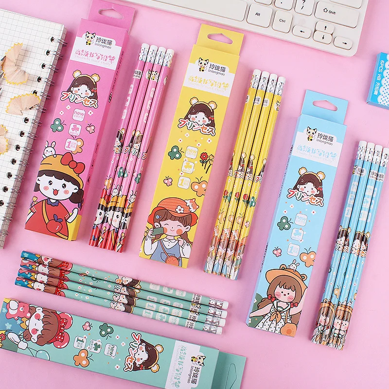 6/10Pcs Duck Cute Stationery Pencil Child Drawing Supplies Kids Gift for School Student Drawing Writing Pencils with Erasers
6/10Pcs Duck Cute Stationery Pencil Child Drawing Supplies Kids Gift for School Student Drawing Writing Pencils with Erasers