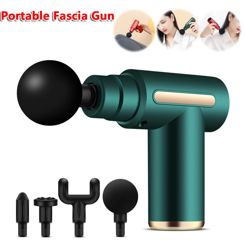 Portable Fascia Gun Deep Tissue Massage Mini Lightweight Adjustable Speed Whole Body Massage Equipment
Portable Fascia Gun Deep Tissue Massage Mini Lightweight Adjustable Speed Whole Body Massage Equipment