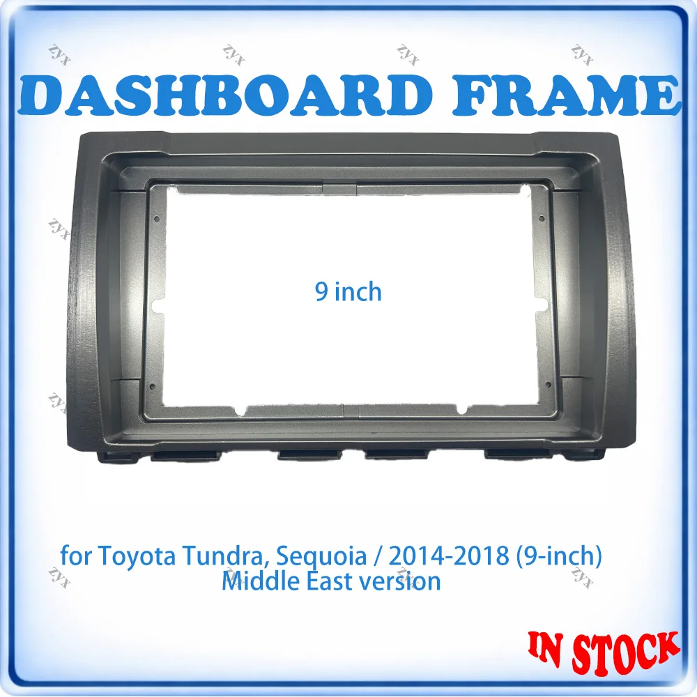 Car Radio Fascia Frame For Toyota Tundra & Sequoia 2014-2018 9 inch Middle East Version Stereo With Canbus & Wiring Harness
Car Radio Fascia Frame For Toyota Tundra & Sequoia 2014-2018 9 inch Middle East Version Stereo With Canbus & Wiring Harness