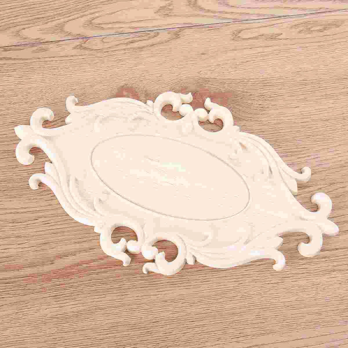 Decorative Appliques for Aesthetic Decorations Onlay Carved Unpainted Frames Wood Mosaic
Decorative Appliques for Aesthetic Decorations Onlay Carved Unpainted Frames Wood Mosaic