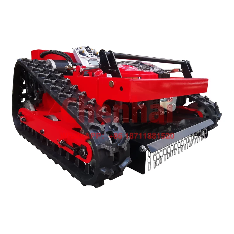 Household small intelligent remote control lawn mower self-propelled green area trimmer multi-functional crawler lawn mower
Household small intelligent remote control lawn mower self-propelled green area trimmer multi-functional crawler lawn mower