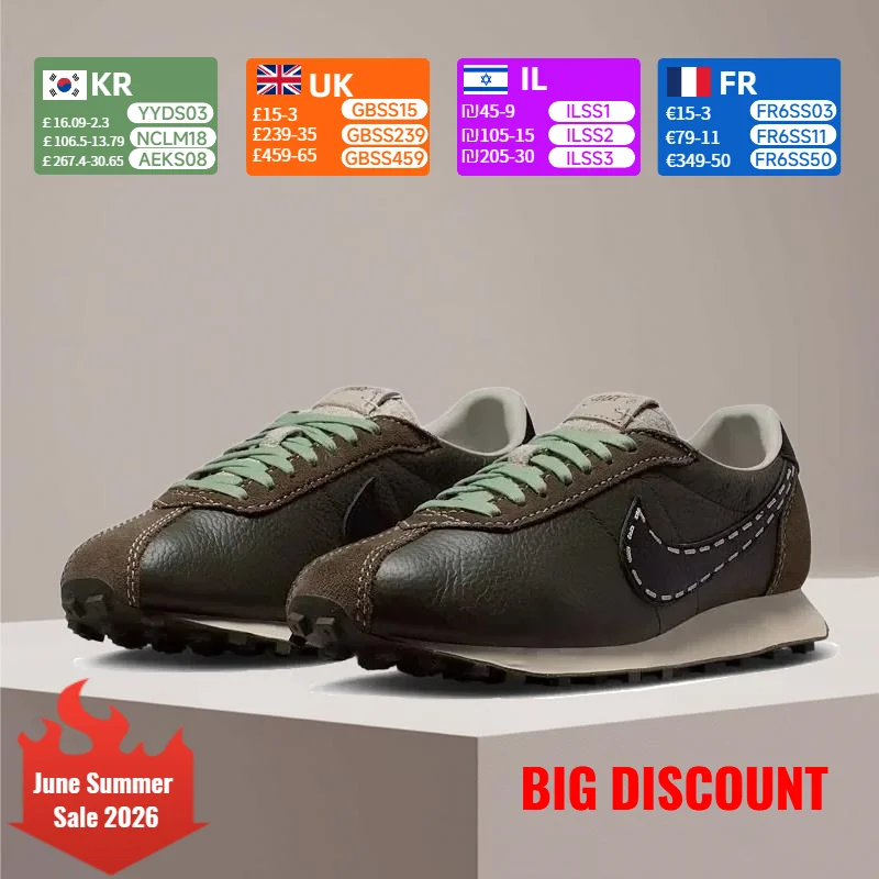 Nike LD-1000 Retro Slip-Resistant Durable Comfort Soft-Sole Casual Outdoor Low-Top Running Shoes Men's IQ1124-002
Nike LD-1000 Retro Slip-Resistant Durable Comfort Soft-Sole Casual Outdoor Low-Top Running Shoes Men's IQ1124-002
