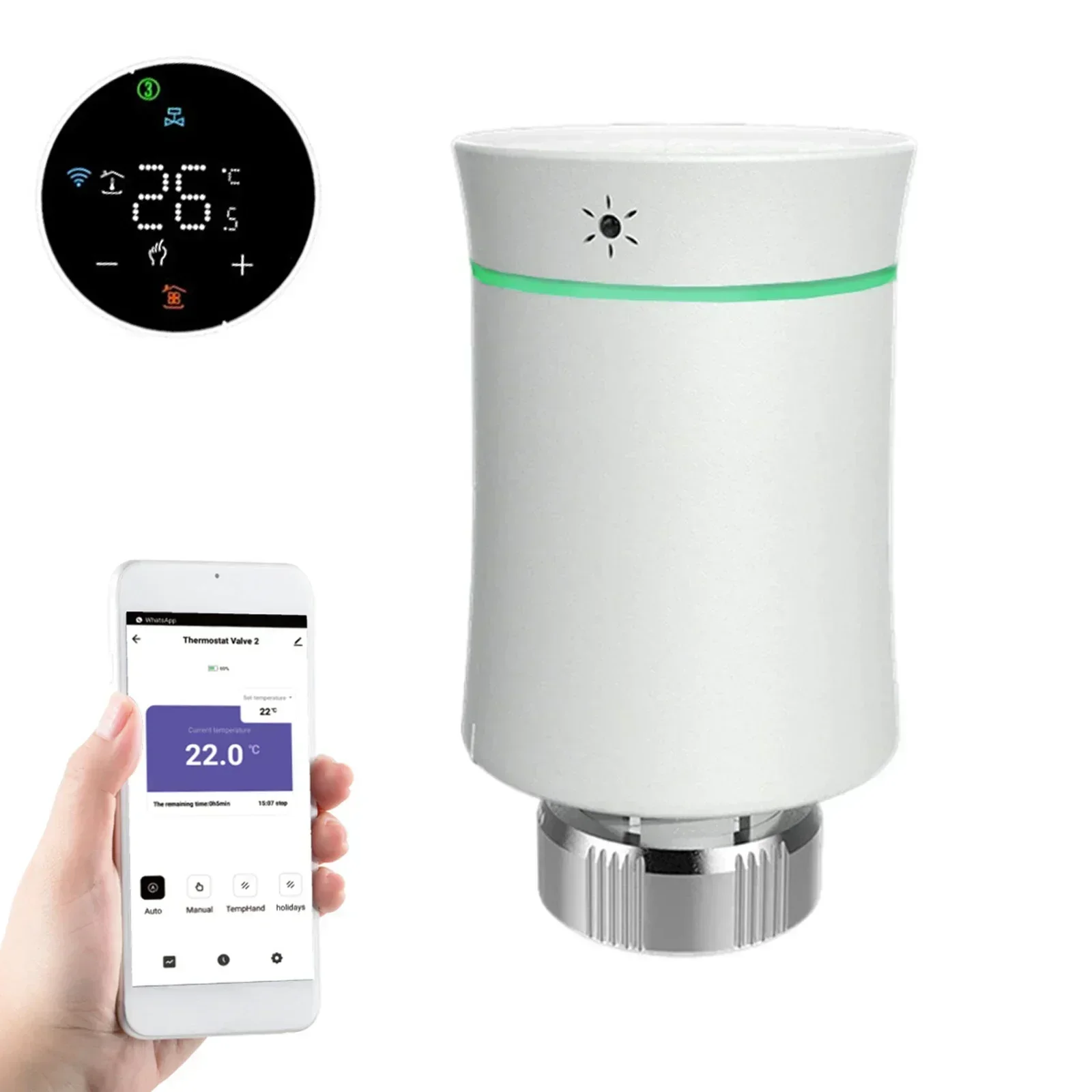 Умный радиатор для термостата Zigbee для умного термостата радиатора, клапан, товары для дома, детали системы управления подогревом пола
Умный радиатор для термостата Zigbee для умного термостата радиатора, клапан, товары для дома, детали системы управления подогревом пола