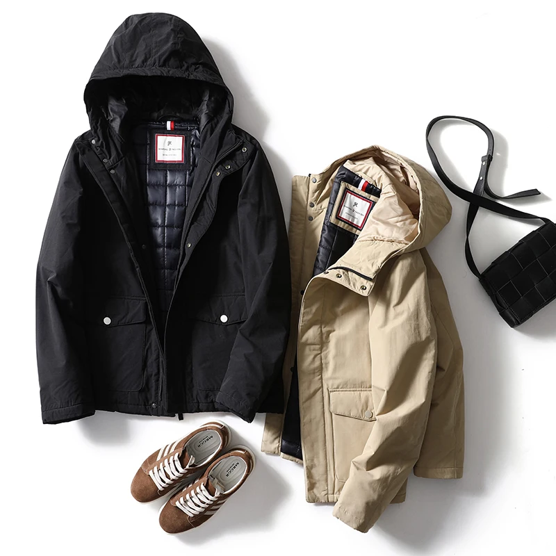 Новая зимняя мужская утепленная куртка из хлопка с капюшоном, повседневная, приталенная, из полиэфирного волокна
Новая зимняя мужская утепленная куртка из хлопка с капюшоном, повседневная, приталенная, из полиэфирного волокна