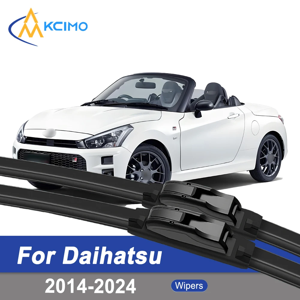 Premium Rubber Durable Silent Windshield Wiper Blades 2pcs for Daihatsu Copen LA400 2014-2024 Toyota Copen GR Sport
Premium Rubber Durable Silent Windshield Wiper Blades 2pcs for Daihatsu Copen LA400 2014-2024 Toyota Copen GR Sport