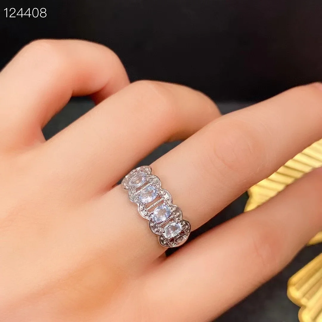 Vintage 925 Silver Band Ring for Woman 3mm*5mm 1ct Natural Aquamarine Jewelry 3 Layers 18K Gold Plated Silver Aquamarine Ring
Vintage 925 Silver Band Ring for Woman 3mm*5mm 1ct Natural Aquamarine Jewelry 3 Layers 18K Gold Plated Silver Aquamarine Ring
