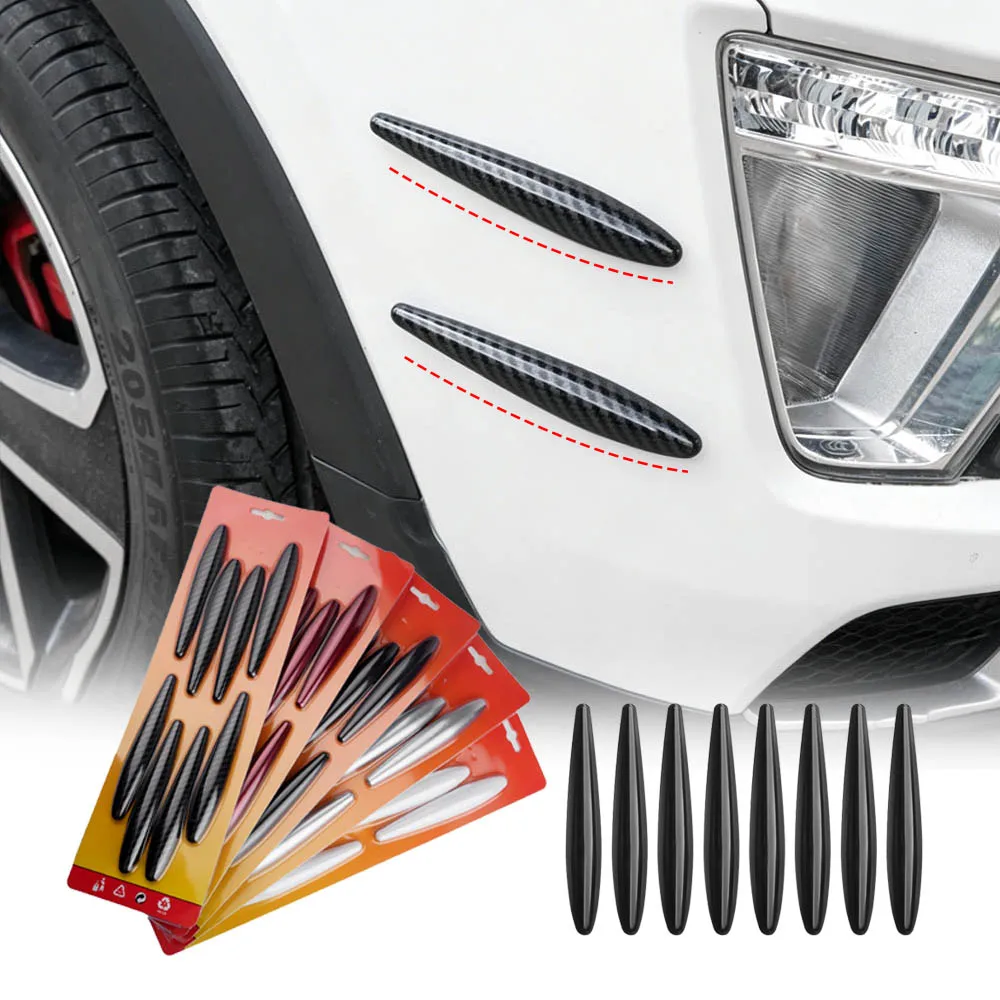 Set Bumper Lip Decoration Diffuser Splitter Fins Body Spoiler Canards Valence Chin Car Tuning Canard Decor Protection Device
Set Bumper Lip Decoration Diffuser Splitter Fins Body Spoiler Canards Valence Chin Car Tuning Canard Decor Protection Device