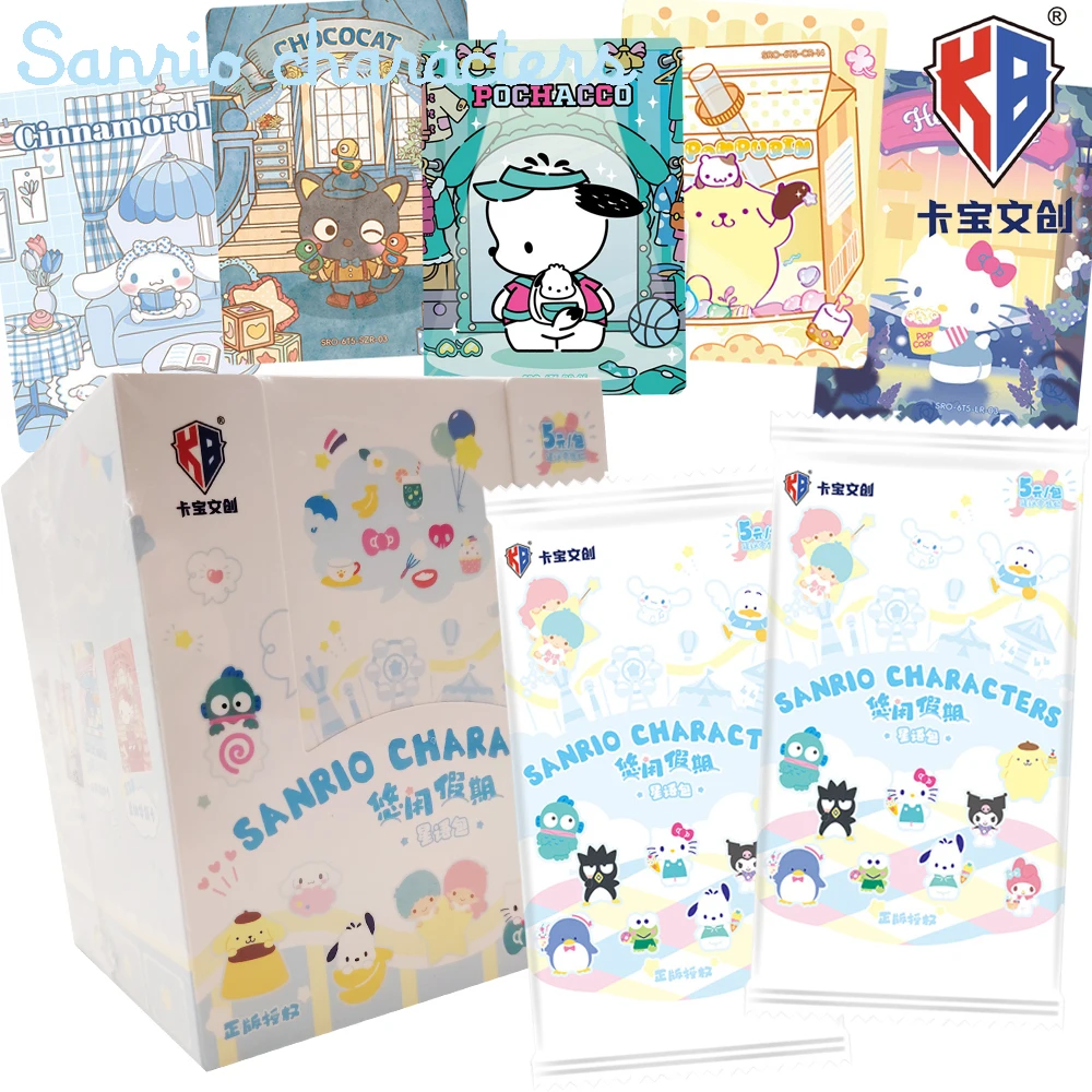 New Kabao Original Sanrio Collection Cards Anime Cartoon Healing Characters Vitality Shining Stars Exquisite Peripheral Card Toy
New Kabao Original Sanrio Collection Cards Anime Cartoon Healing Characters Vitality Shining Stars Exquisite Peripheral Card Toy