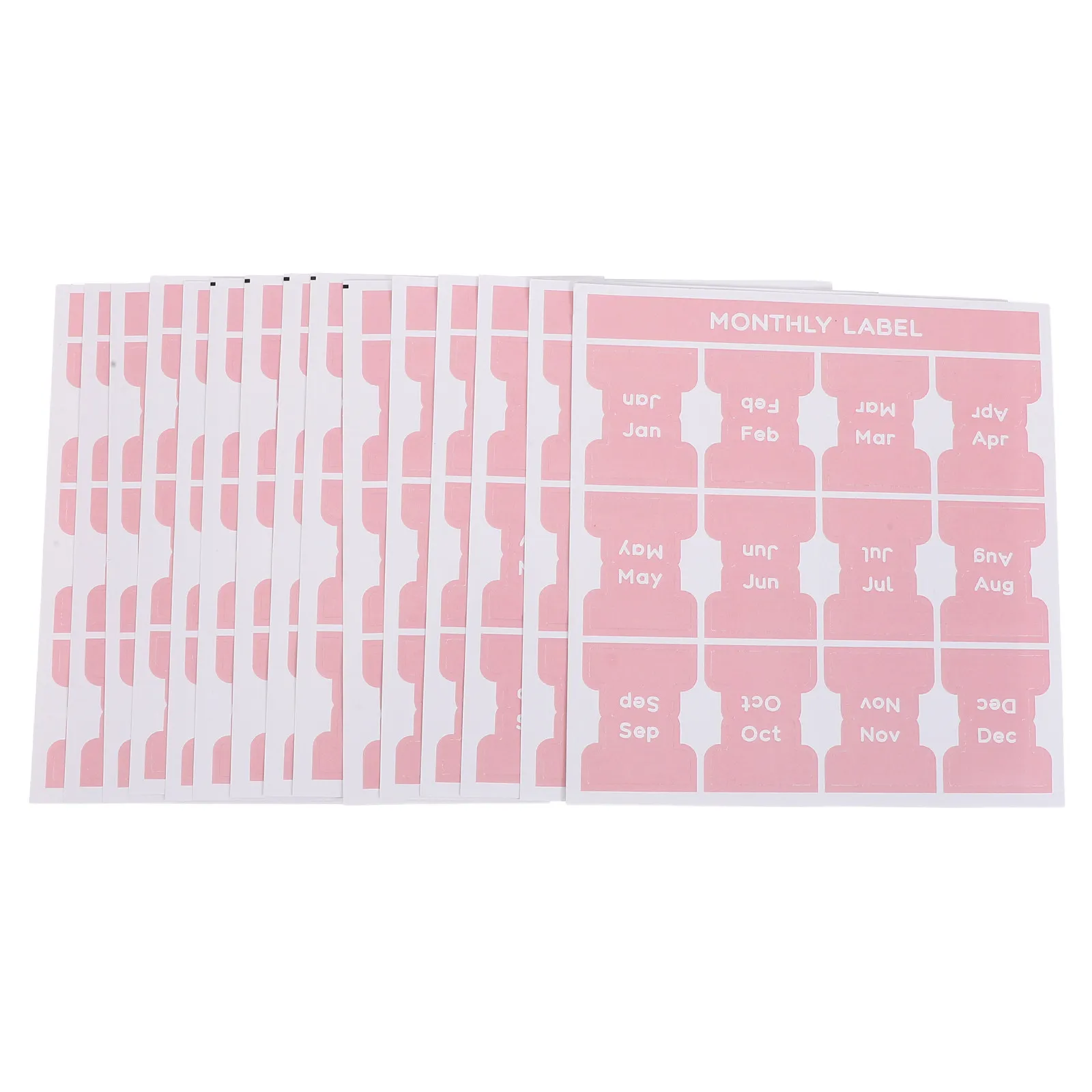 15 Sheets Monthly Planner Tabs Adhesive Monthly Stickers Decorative Calendar Label Stickers for Study Office Daily Planner
15 Sheets Monthly Planner Tabs Adhesive Monthly Stickers Decorative Calendar Label Stickers for Study Office Daily Planner