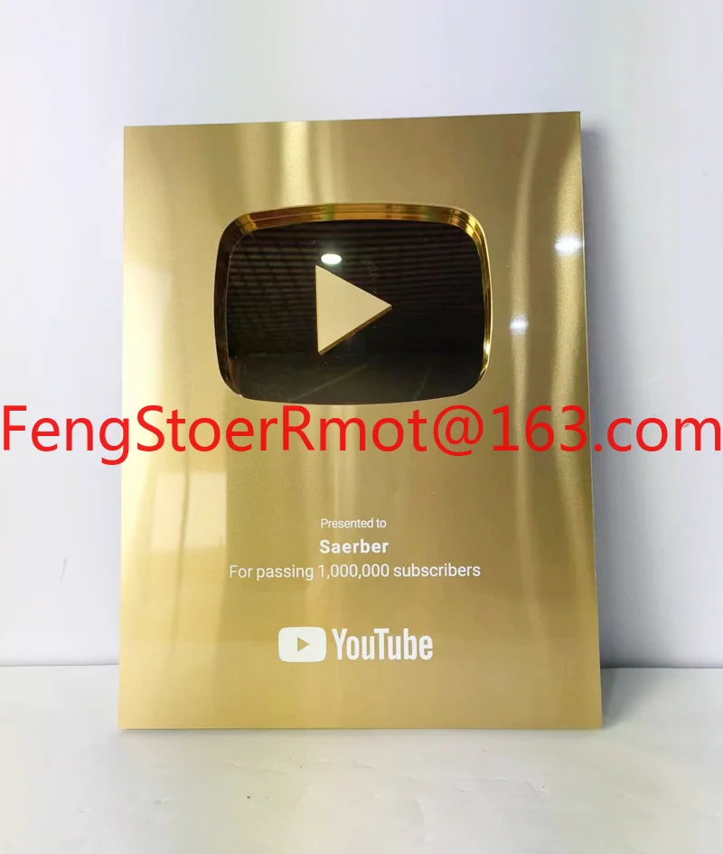 YouTube Play Button Award UV Printing Graphic Trophy Outstanding Commendation Contact customer service before placing an order
YouTube Play Button Award UV Printing Graphic Trophy Outstanding Commendation Contact customer service before placing an order