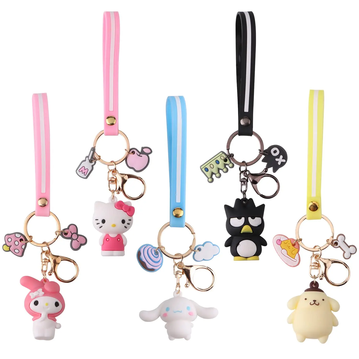 Милый брелок Hello Kitty Cinnamoroll, автомобильные аксессуары, аниме, кошелек, сумочка, подвески для женщин, подвеска для рюкзака, подарок на день рождения
Милый брелок Hello Kitty Cinnamoroll, автомобильные аксессуары, аниме, кошелек, сумочка, подвески для женщин, подвеска для рюкзака, подарок на день рождения