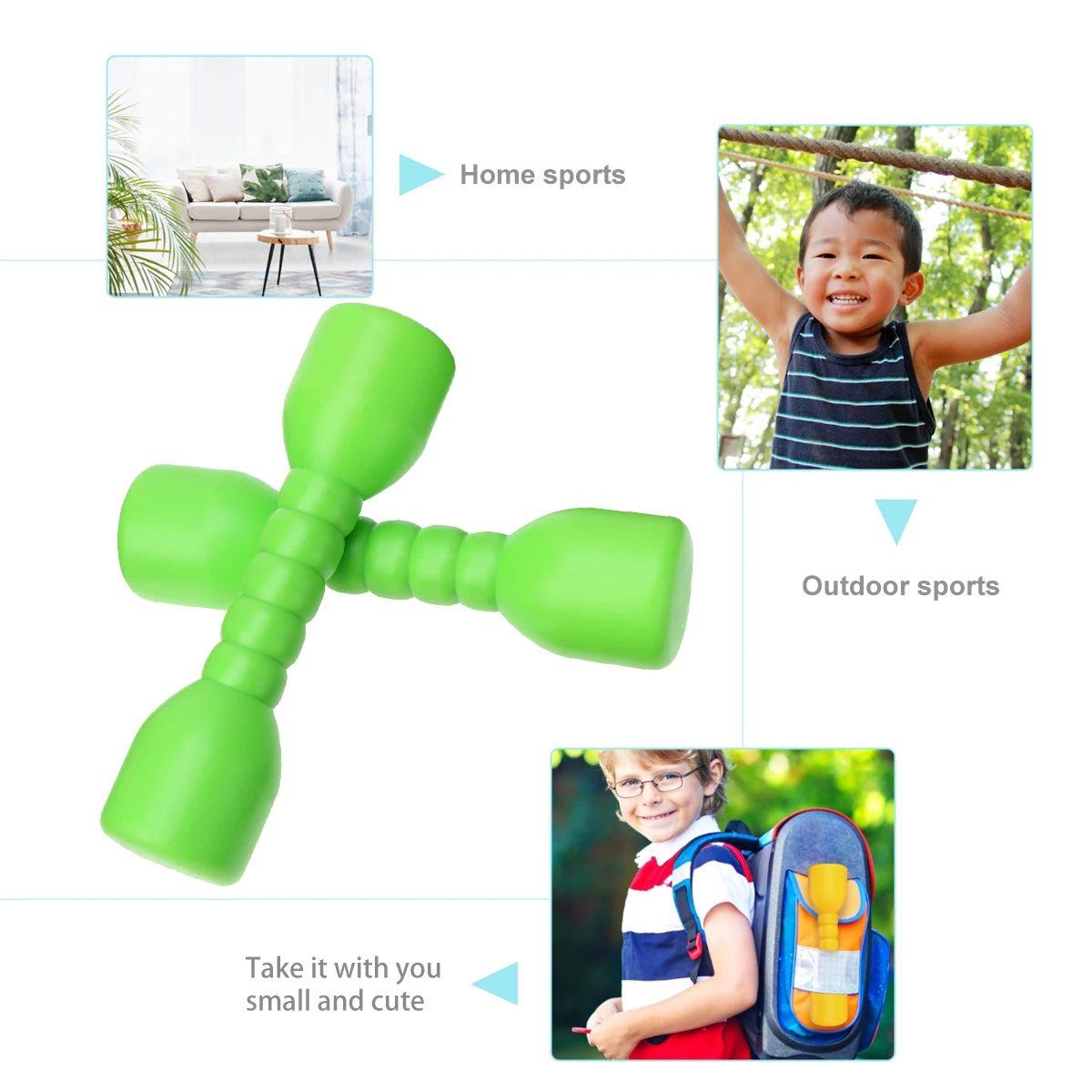 Kids Dumbbell Set Gymnastics Props Exercise Fitness Small Weight Hand Eye Coordination Tool For Children Yellow Green
Kids Dumbbell Set Gymnastics Props Exercise Fitness Small Weight Hand Eye Coordination Tool For Children Yellow Green