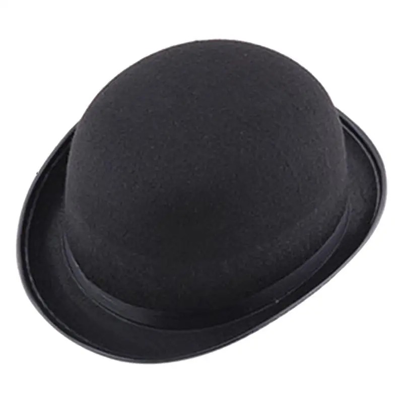 Unisex Bowler Hat Black Derby Hat Bowler Top Hat Bombin Hat Costume Magician Performed Hat Jazz Stage Theater Costume
Unisex Bowler Hat Black Derby Hat Bowler Top Hat Bombin Hat Costume Magician Performed Hat Jazz Stage Theater Costume