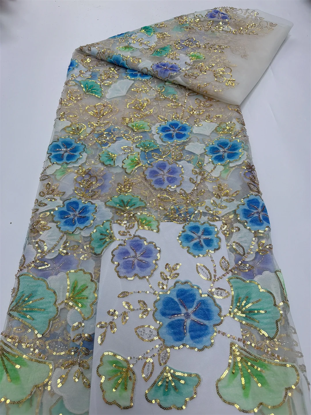 New 2026 High Quality Lace Sequins African Lace Fabric Beaded French Nigerian Lace Fabric For Dress Sewing Women Party Dress
New 2026 High Quality Lace Sequins African Lace Fabric Beaded French Nigerian Lace Fabric For Dress Sewing Women Party Dress