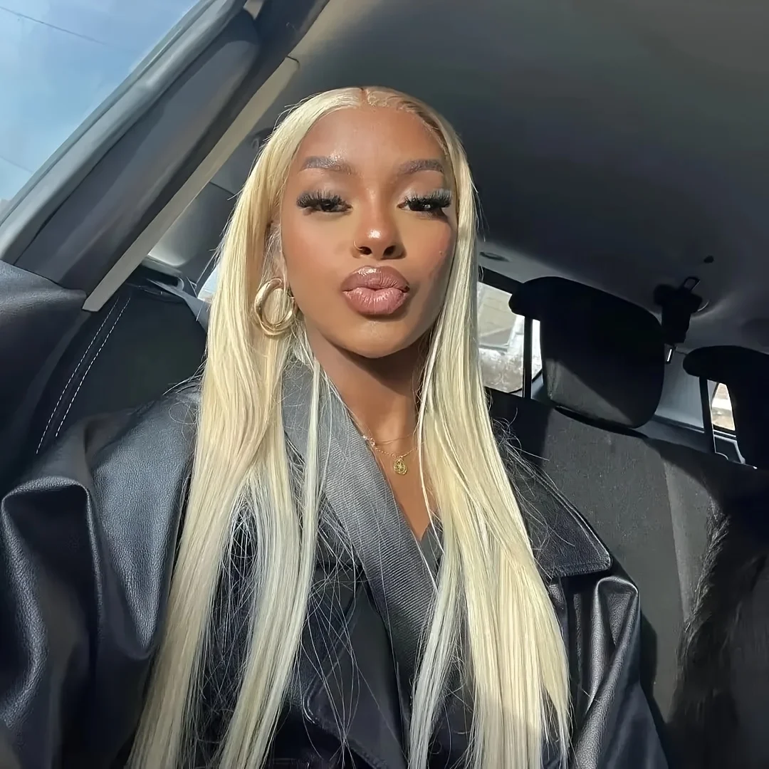 200 Density Human Hair Wig 613 Honey Blonde Colored Lace Front Wigs Straight Human Hair 13x6 HD Lace Frontal Wig For Black Women
200 Density Human Hair Wig 613 Honey Blonde Colored Lace Front Wigs Straight Human Hair 13x6 HD Lace Frontal Wig For Black Women