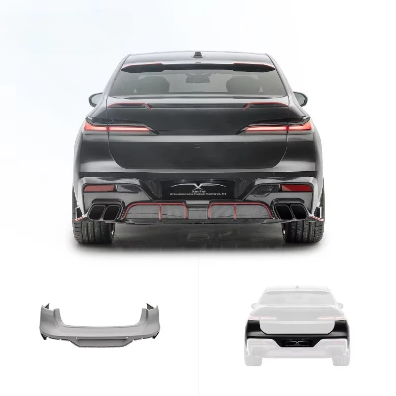 Car Modification MSY Style Glass Carbon Fiber Rear Bumper Suitable for BMW 7 Series 2023+body Kit Upgrade
Car Modification MSY Style Glass Carbon Fiber Rear Bumper Suitable for BMW 7 Series 2023+body Kit Upgrade