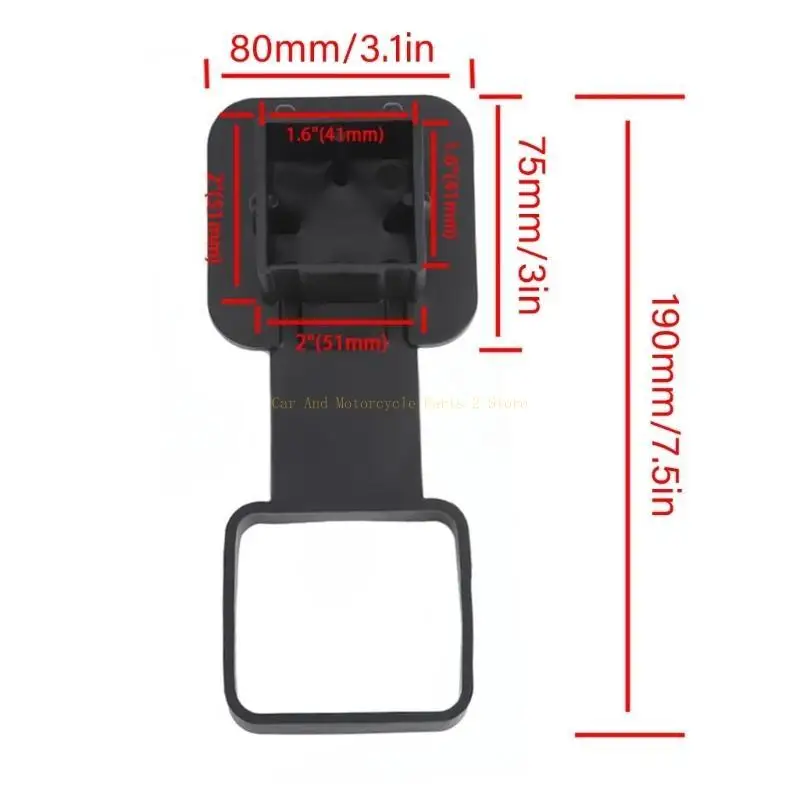 easy installs Trailer Hitch Plugs Caps Protective Rubber Hitch Tube Cover for 2 Inch Receiver Tube Guards Against Mud Snow
easy installs Trailer Hitch Plugs Caps Protective Rubber Hitch Tube Cover for 2 Inch Receiver Tube Guards Against Mud Snow