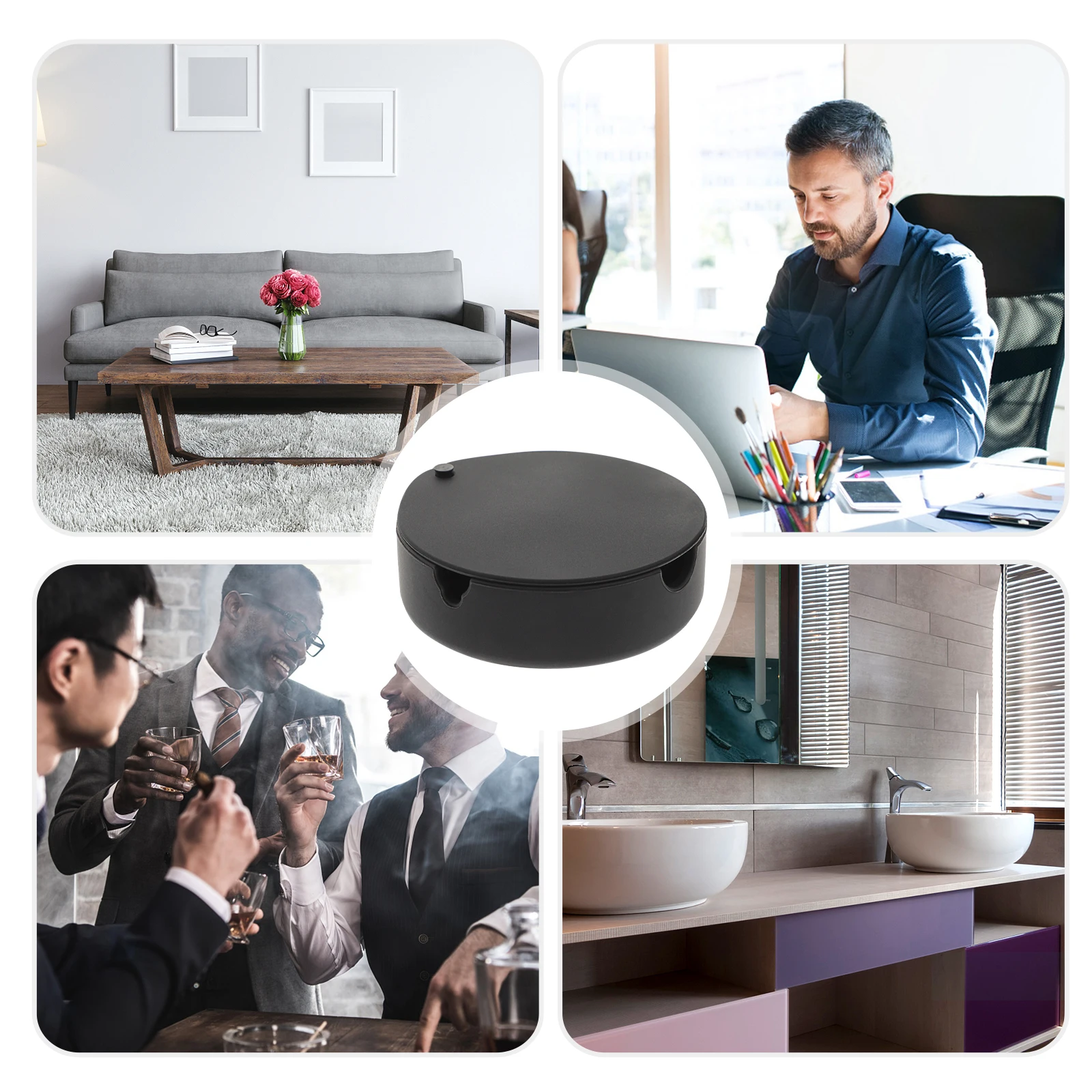 Lidded Silicone Smokeproof Compact Wear-Resistant High-Temperature Resistant Smoke Ash Storage Ashtray For Home Desktop Living
Lidded Silicone Smokeproof Compact Wear-Resistant High-Temperature Resistant Smoke Ash Storage Ashtray For Home Desktop Living