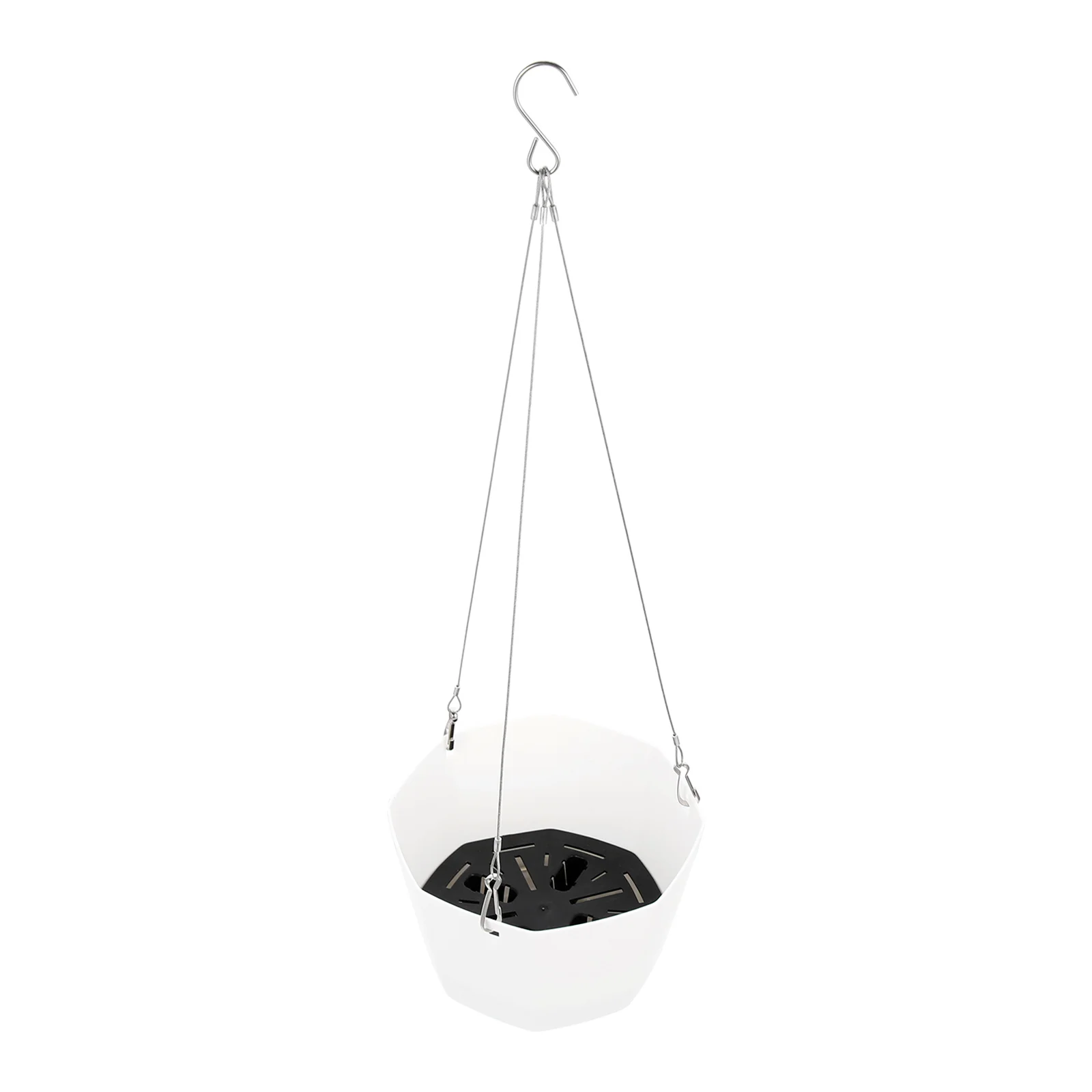 Plastic Hanging Flower Pot Planter Container for Balcony Chlorophytum Planting Vase Type Garden Durable Weather
Plastic Hanging Flower Pot Planter Container for Balcony Chlorophytum Planting Vase Type Garden Durable Weather
