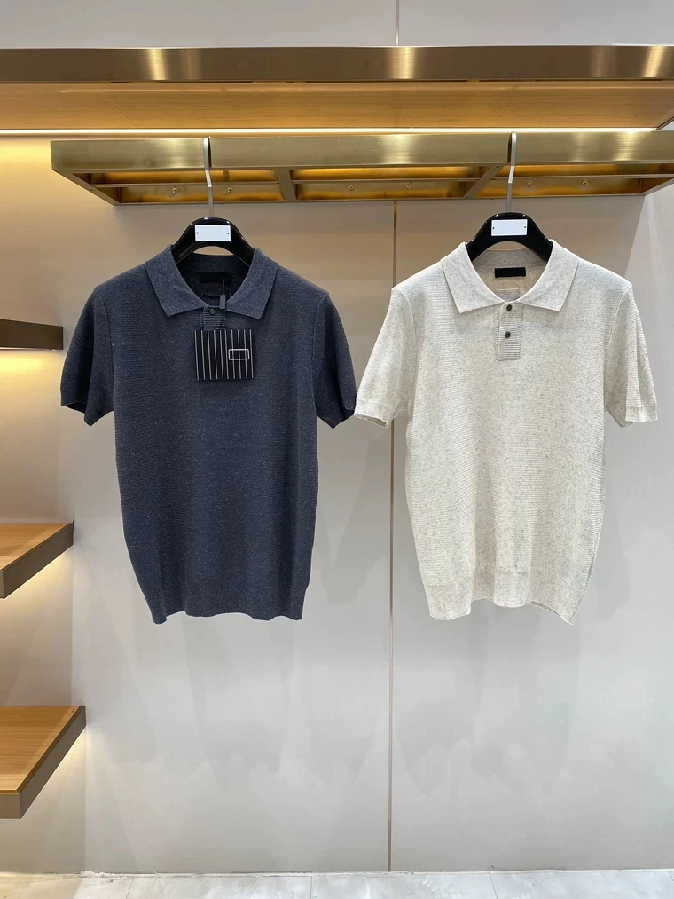 Italian Style Men's Knitted Short Sleeve Shirt Casual Comfortable Business Loose Fit Pure Color Easy to Wear Summer 2026
Italian Style Men's Knitted Short Sleeve Shirt Casual Comfortable Business Loose Fit Pure Color Easy to Wear Summer 2026