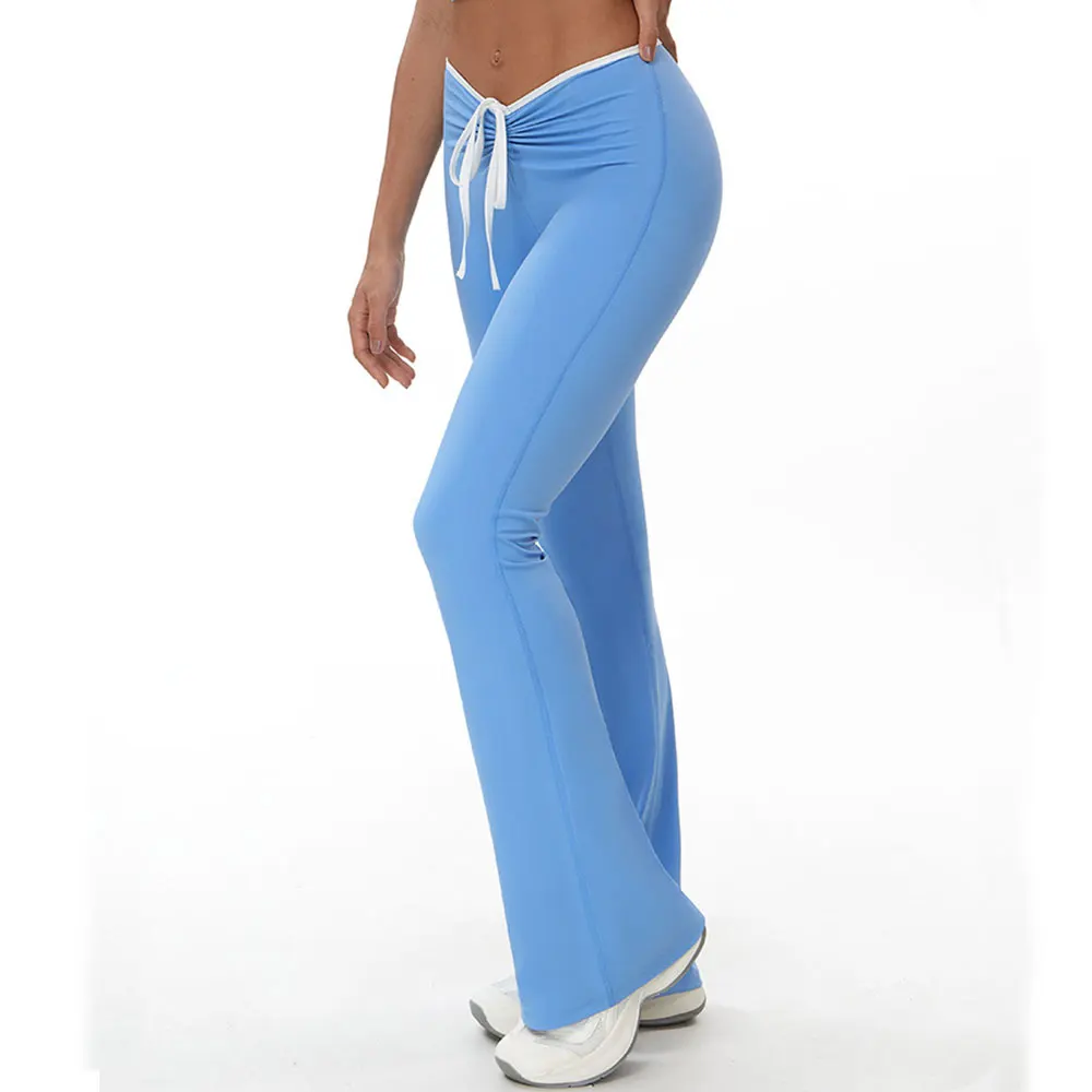 Bell-bottoms Women Yoga Leggings Drawstring Fitness Wide Leg Pants Gym Running Cycling Pants Sports High Waist Workout Leggings
Bell-bottoms Women Yoga Leggings Drawstring Fitness Wide Leg Pants Gym Running Cycling Pants Sports High Waist Workout Leggings