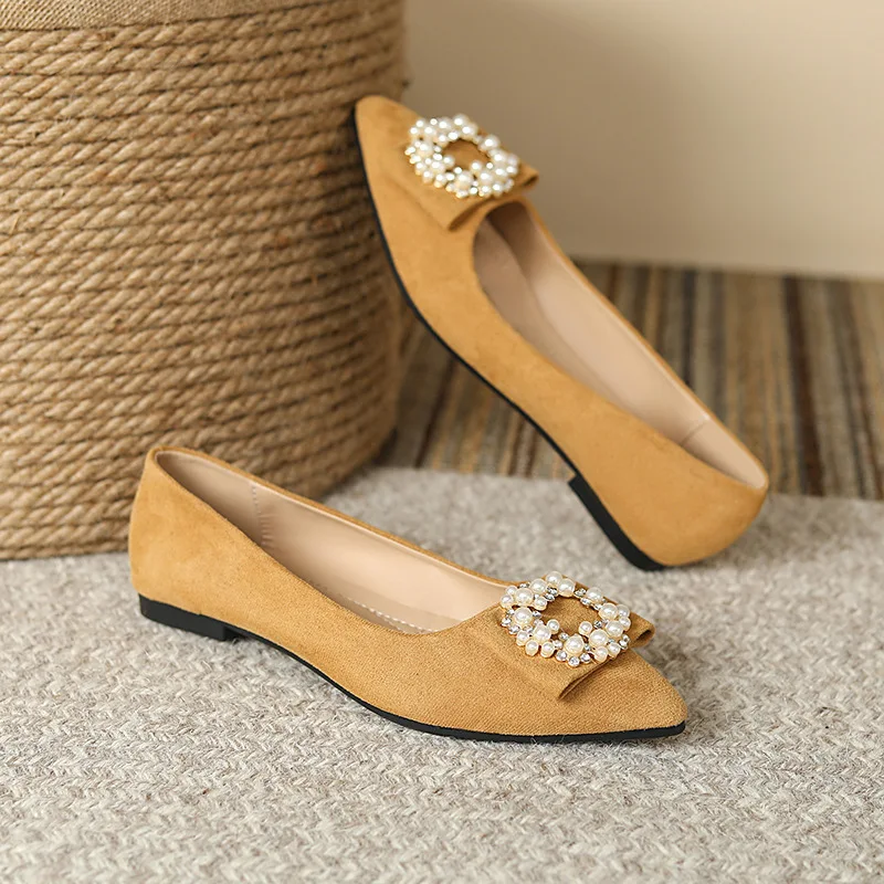 Womens Pointed Toe Flat Shoes Soft Bottom Loafers Casual Flats Comfort Ladies Office Work Single Shoes Leisure
Womens Pointed Toe Flat Shoes Soft Bottom Loafers Casual Flats Comfort Ladies Office Work Single Shoes Leisure