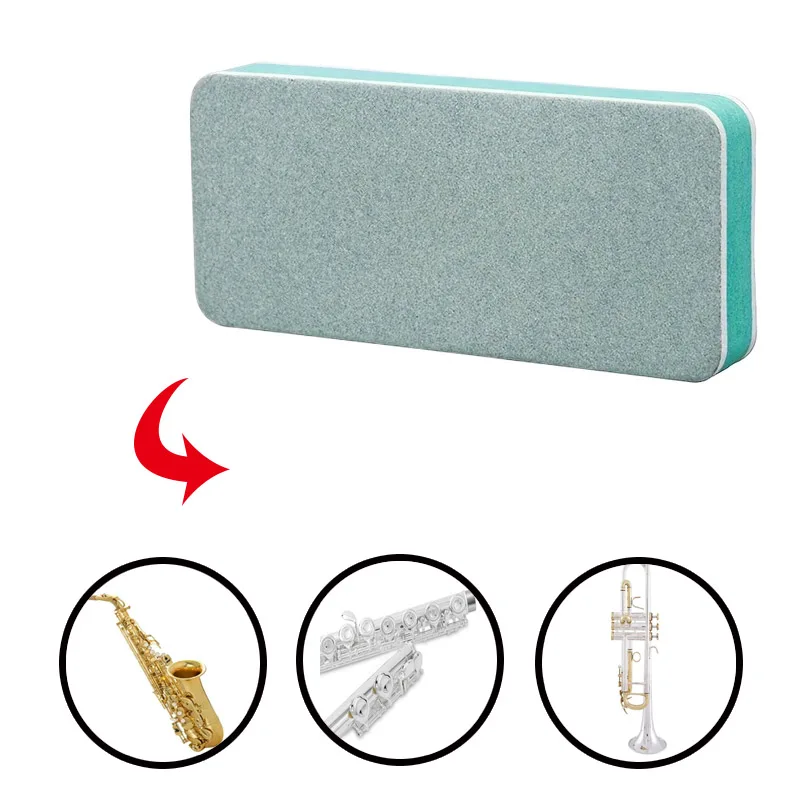 wind instrument multi-functional polishing blocks, suitable for guitars, saxophones, flutes, trombones, etc. Surface polishing
wind instrument multi-functional polishing blocks, suitable for guitars, saxophones, flutes, trombones, etc. Surface polishing
