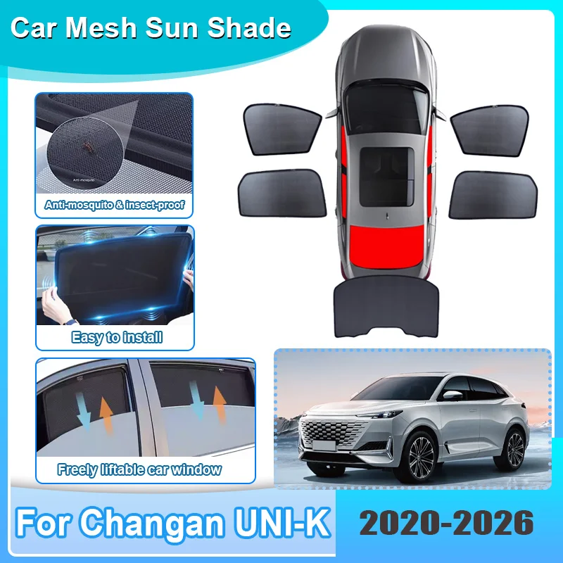 Car Window Sunshades For Changan UNI-K 2020-2026 2022 2023 2024 Heat Insulation Sunscreen Windshield Curtain Auto Accessories
Car Window Sunshades For Changan UNI-K 2020-2026 2022 2023 2024 Heat Insulation Sunscreen Windshield Curtain Auto Accessories