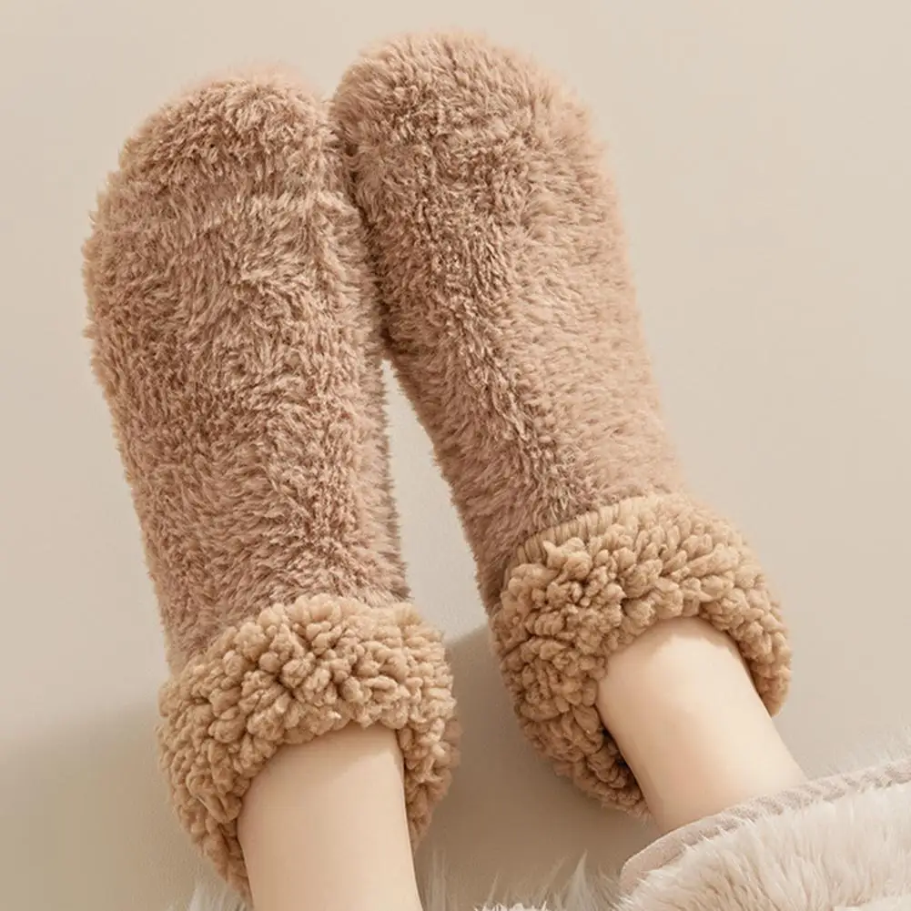Fluffy Winter Ankle Socks Women Fuzzy Slipper Socks With Grips Plush Warm Non-slip Low Cut Socks For Home Lounging 양말
Fluffy Winter Ankle Socks Women Fuzzy Slipper Socks With Grips Plush Warm Non-slip Low Cut Socks For Home Lounging 양말