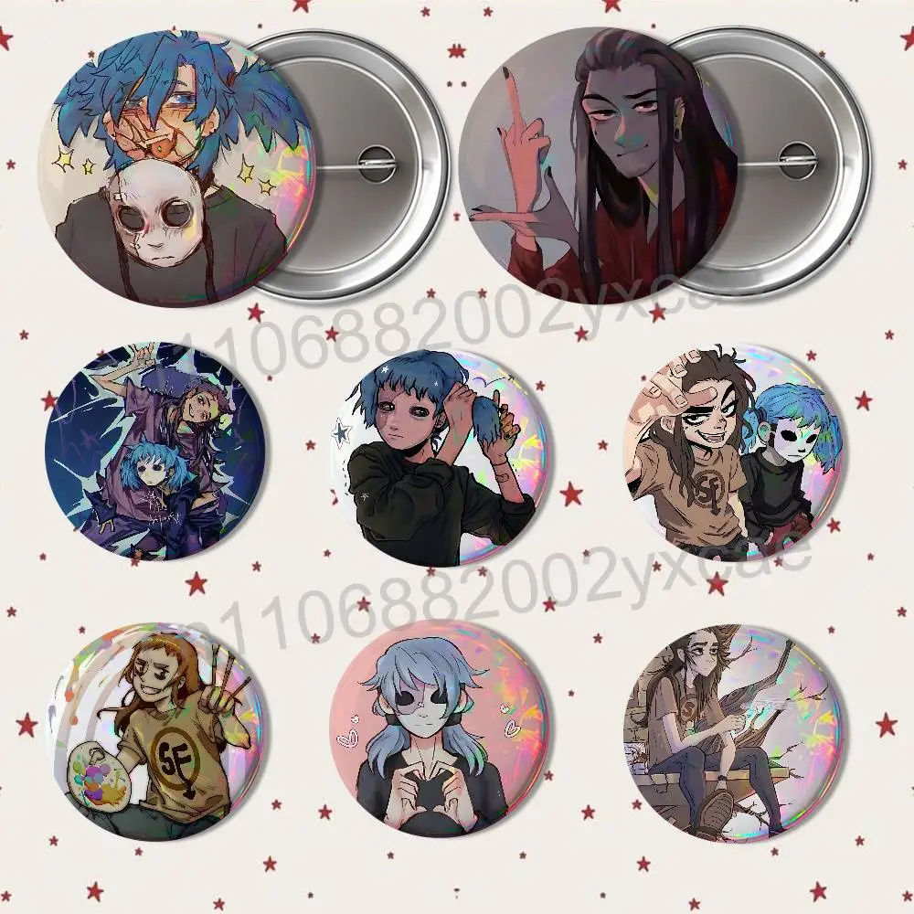 Larry Johnson Sal Fisher Sally Face Creative Round Badge Button Pin Bag Decor Fans Collection Friends Gift Brooch
Larry Johnson Sal Fisher Sally Face Creative Round Badge Button Pin Bag Decor Fans Collection Friends Gift Brooch