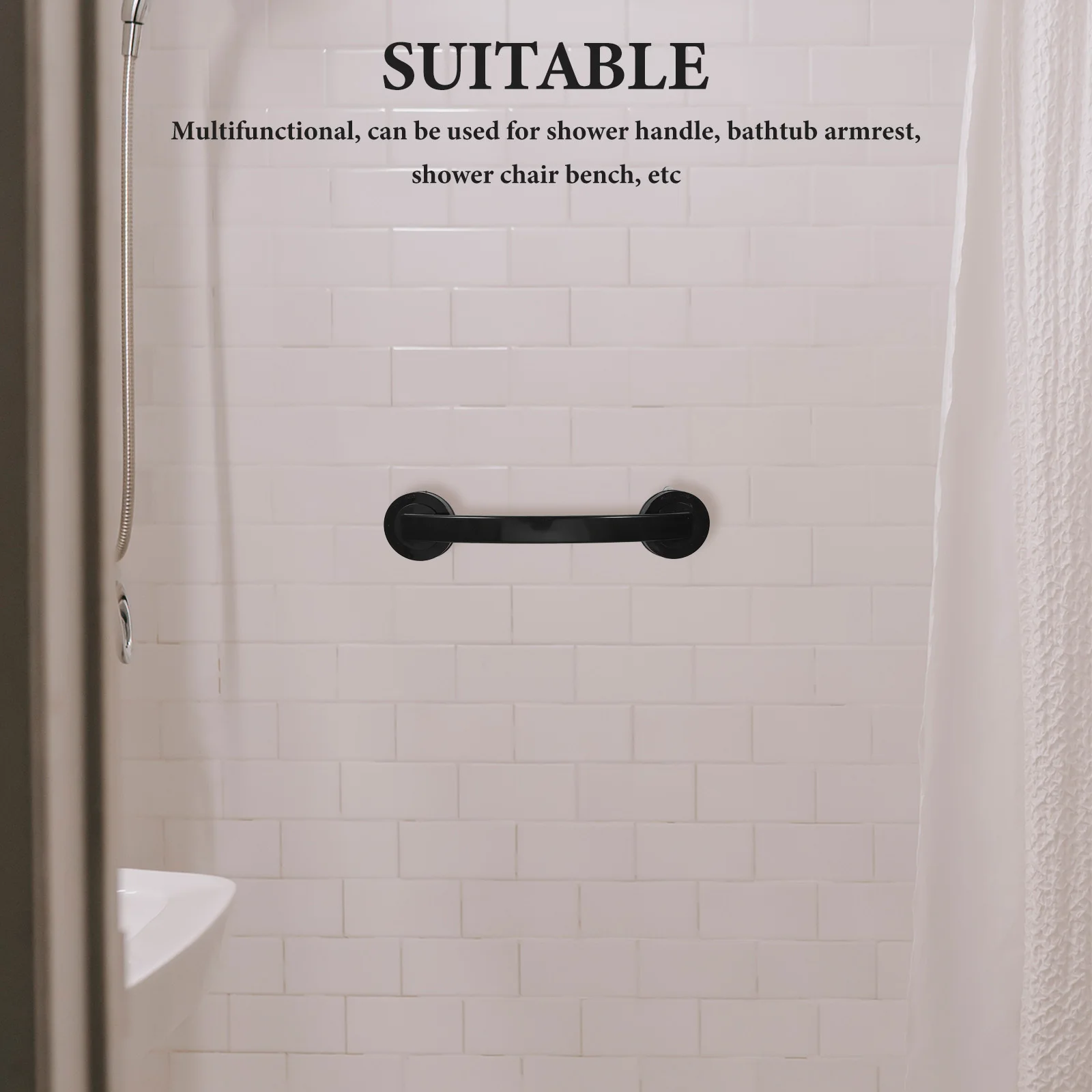 Bathroom Grab Bar Shower Safety Handrail For Elderly Non-Skid Bathtub Support Towel Bar Use Left Or Right Wall Mount
Bathroom Grab Bar Shower Safety Handrail For Elderly Non-Skid Bathtub Support Towel Bar Use Left Or Right Wall Mount