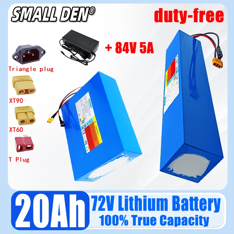 Новый литиевый аккумулятор 21700 20S4P 72 В 20 Ач, встроенный BMS 40 А, 750 Вт, 1000 Вт, 2000 Вт, 3000 Вт, высокопроизводительный аккумулятор + зарядное устройство 84 В, 5 А
Новый литиевый аккумулятор 21700 20S4P 72 В 20 Ач, встроенный BMS 40 А, 750 Вт, 1000 Вт, 2000 Вт, 3000 Вт, высокопроизводительный аккумулятор + зарядное устройство 84 В, 5 А