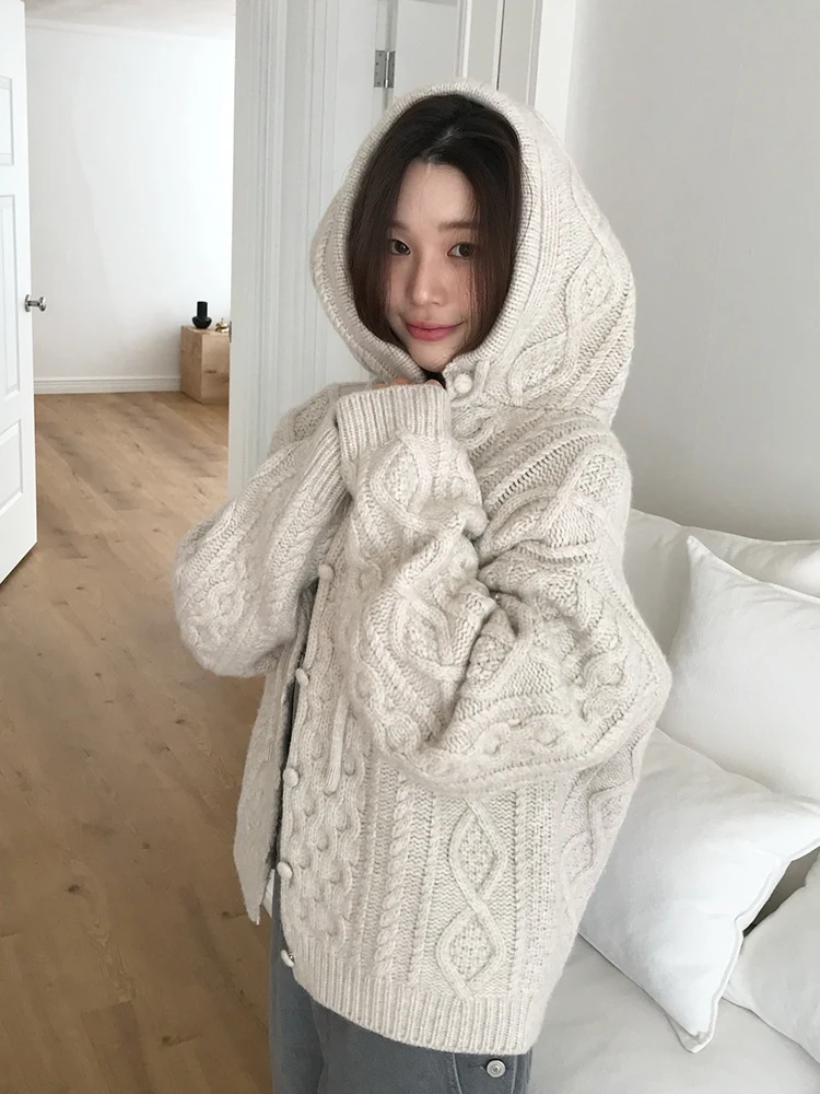 Женская вязаная шапка, свитер, повседневная длинная све, теплая верхняя одежда, модное многослойное верхнее пальто с запутанной петлей
Женская вязаная шапка, свитер, повседневная длинная све, теплая верхняя одежда, модное многослойное верхнее пальто с запутанной петлей