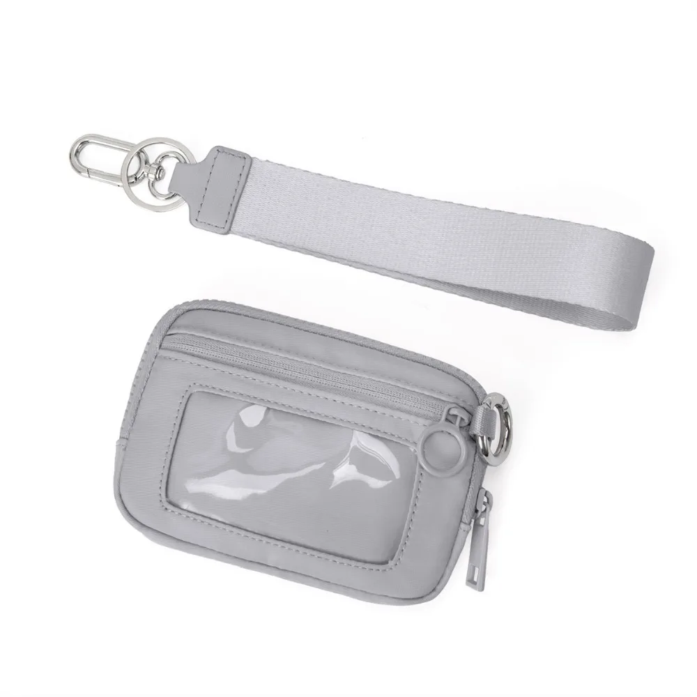 Simple Nylon Hanging Card Holder Mini Portable Multi-card Hand Wallet Waterproof Multifunction Coin Bag with Lanyard Outdoor
Simple Nylon Hanging Card Holder Mini Portable Multi-card Hand Wallet Waterproof Multifunction Coin Bag with Lanyard Outdoor