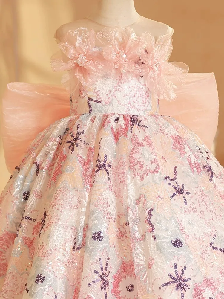 Girl's Dress Princess Dress2025New Children's Fashion Show Host Puffy Skirt Piano Performance Competition Long Dress
Girl's Dress Princess Dress2025New Children's Fashion Show Host Puffy Skirt Piano Performance Competition Long Dress