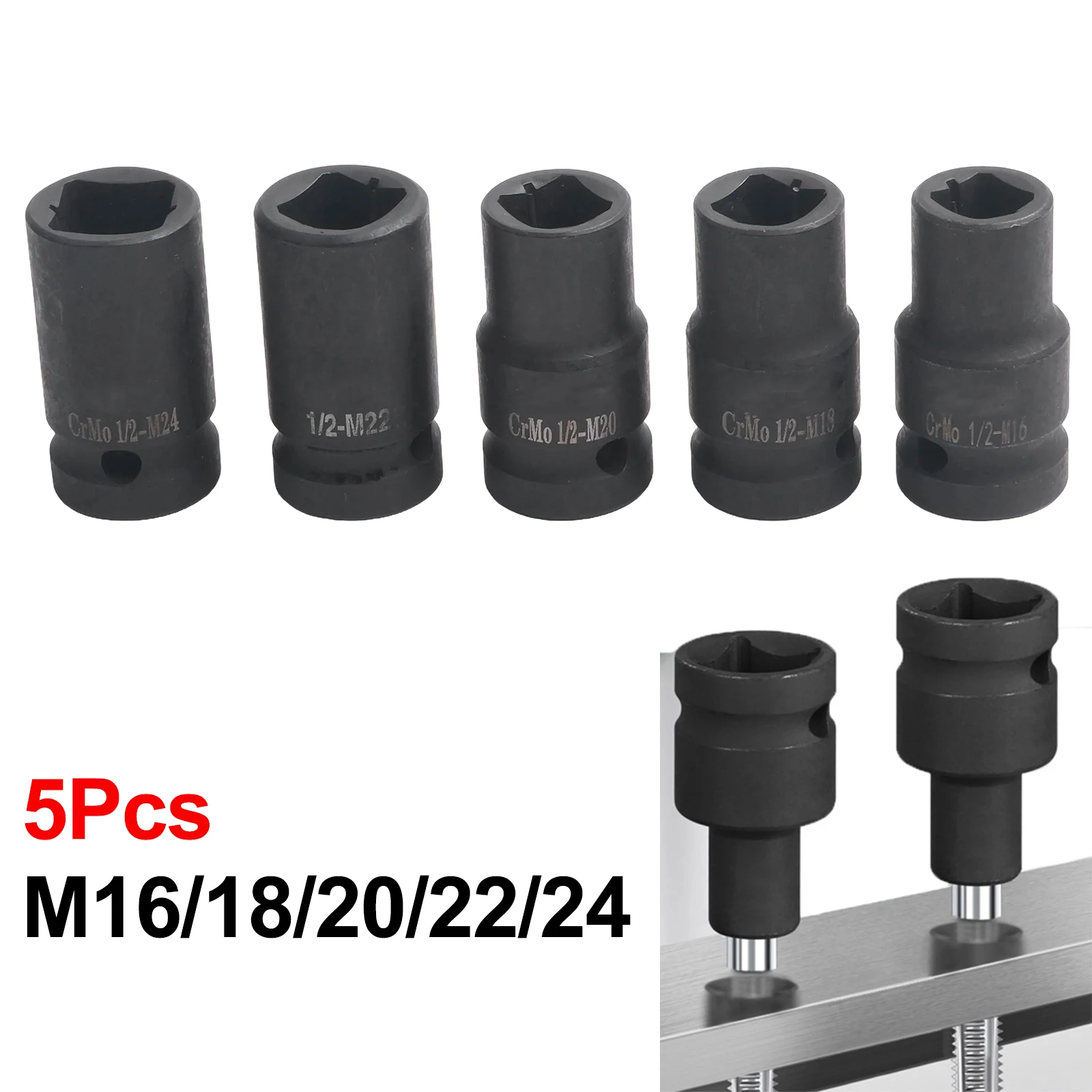 Chromium Vanadium Socket Square Tap Socket 16mm To 24mm Sockets Special Square Profile Chromium Vanadium Steel
Chromium Vanadium Socket Square Tap Socket 16mm To 24mm Sockets Special Square Profile Chromium Vanadium Steel