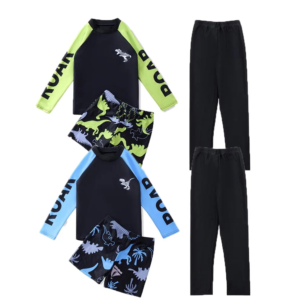 Boys Summer Dinosaur Swimsuit Kids Breathable Quick Dry Swimming Beach Sports Set Children Cool Outdoor Water SwimWear 110-160
Boys Summer Dinosaur Swimsuit Kids Breathable Quick Dry Swimming Beach Sports Set Children Cool Outdoor Water SwimWear 110-160