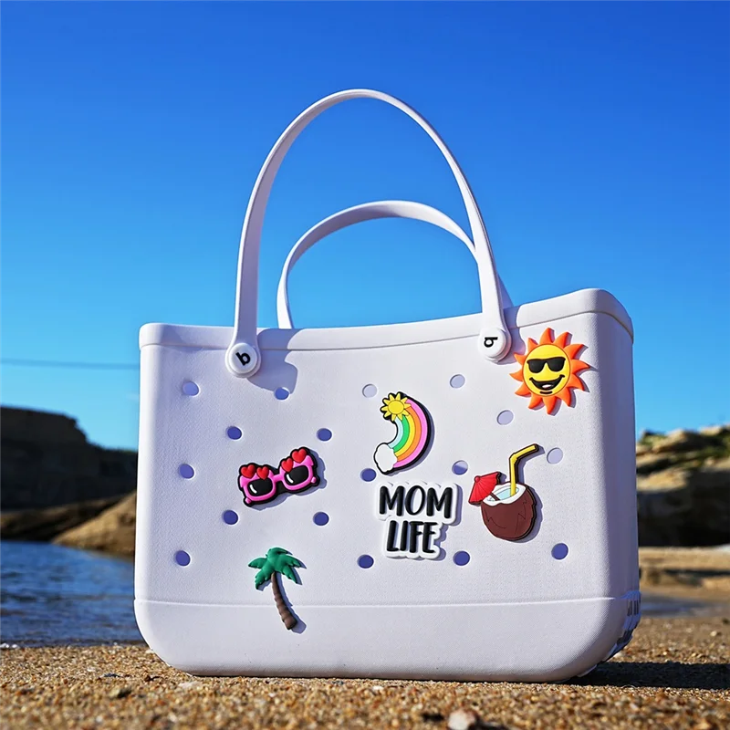 Подвески для сумки COFA для Boggbag — 6 шт., подвески для сумок универсального размера — 6-дюймовые аксессуары для пляжных сумок, вставки для пляжа, повседневного использования на открытом воздухе
Подвески для сумки COFA для Boggbag — 6 шт., подвески для сумок универсального размера — 6-дюймовые аксессуары для пляжных сумок, вставки для пляжа, повседневного использования на открытом воздухе