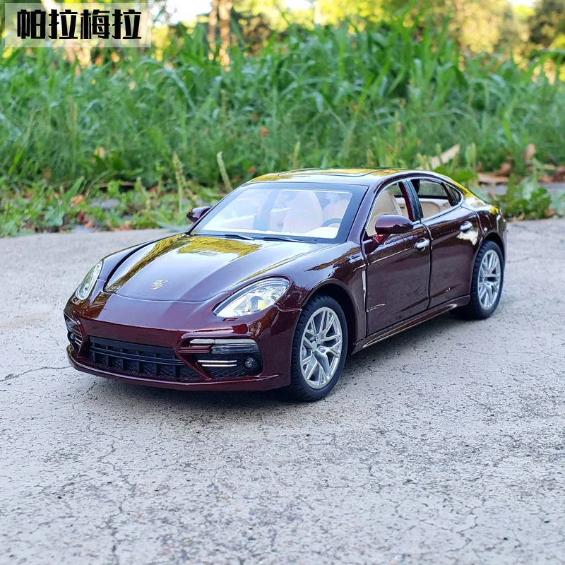 1:24 Porsche panamera alloy sports car off-road vehicle model Sound Light simulation children's toy A46
1:24 Porsche panamera alloy sports car off-road vehicle model Sound Light simulation children's toy A46