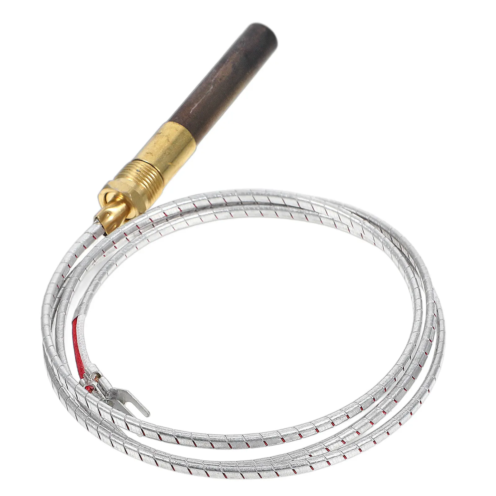 Aluminum Clad Wire Thermopile for Gas Fireplace Water Heater Stove Pilot Generator Universal Thermocouple Replacement Outdoor
Aluminum Clad Wire Thermopile for Gas Fireplace Water Heater Stove Pilot Generator Universal Thermocouple Replacement Outdoor