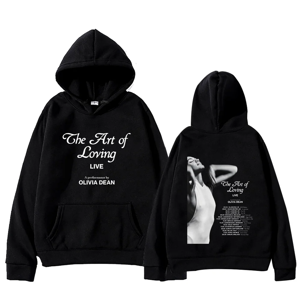 Olivia Dean Fashion Aesthetics Hoodies Olivia DeanThe Art of Loving LIVE Men's Women's Loose Sportswear Fall Long Sleeve Clothes
Olivia Dean Fashion Aesthetics Hoodies Olivia DeanThe Art of Loving LIVE Men's Women's Loose Sportswear Fall Long Sleeve Clothes