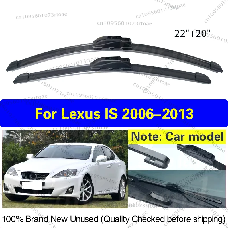 For Lexus IS 2006-2013 XE20 Car Wiper Blades Rubber Front Windscreen Windshield Car Rain Brush IS250 300 250 300h 350 200d 220d
For Lexus IS 2006-2013 XE20 Car Wiper Blades Rubber Front Windscreen Windshield Car Rain Brush IS250 300 250 300h 350 200d 220d