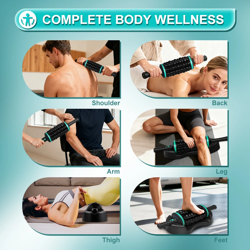 Handheld Massager for Muscles Rolling Percussive Massager Rechargeable Power Muscle Roller Massager Whole Body Relax Slimming
Handheld Massager for Muscles Rolling Percussive Massager Rechargeable Power Muscle Roller Massager Whole Body Relax Slimming