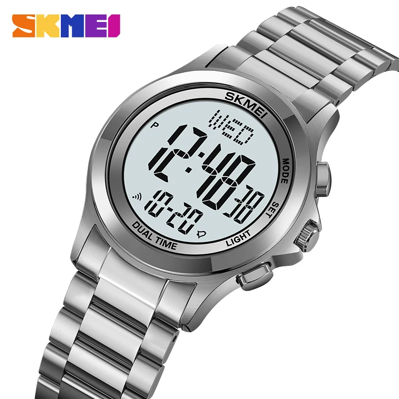SKMEI 2271 New Elegant Men's Luxury Waterproof Sports Digital Watch Stainless Steel Compact Men's Electronic Watch Montre Homme
SKMEI 2271 New Elegant Men's Luxury Waterproof Sports Digital Watch Stainless Steel Compact Men's Electronic Watch Montre Homme