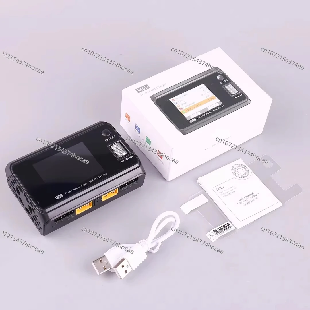 Suitable for ToolkitRC M6D 500W Dual Channel Balance Charger Lithium Battery Charger DC Toy Plane LIPO
Suitable for ToolkitRC M6D 500W Dual Channel Balance Charger Lithium Battery Charger DC Toy Plane LIPO